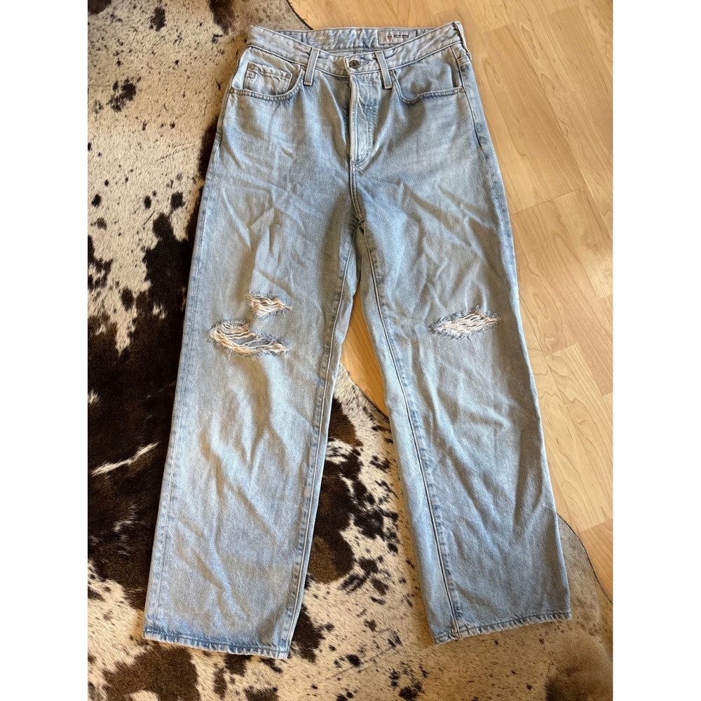 AG Knoxx high rise Baggy Boyfriend Jeans Size 27